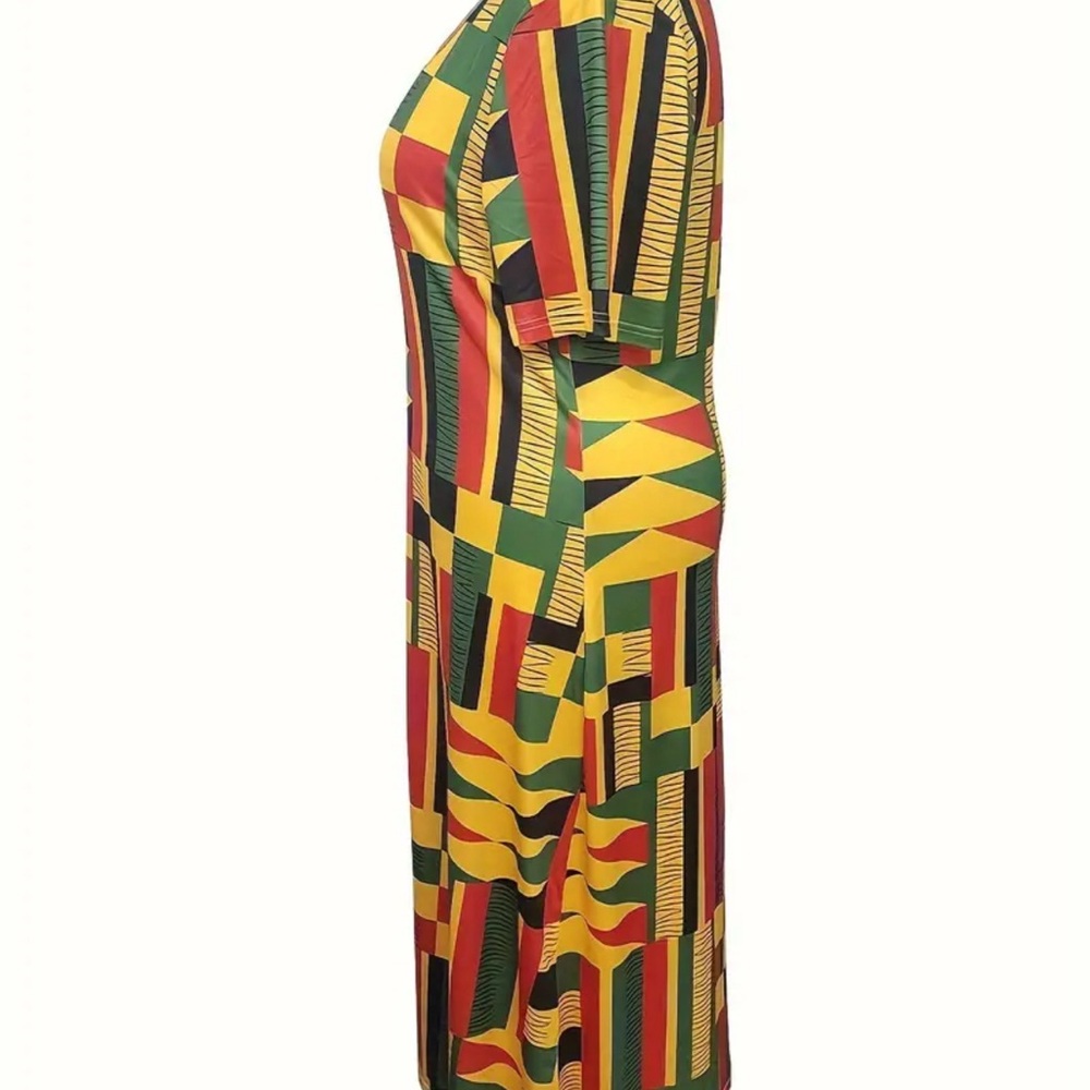 Color bloc Geo dress - Picture 3 of 5